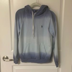 Polo Ralph Lauren blue ombré sweatshirt. Very good condition.